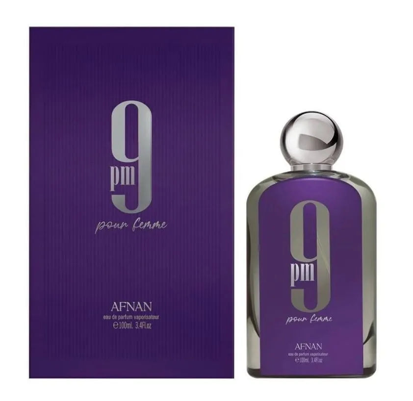 Afnan 9 PM Pour Femme for Women - 3.4 oz EDP Spray