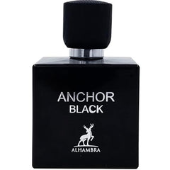 Maison Alhambra Anchor Black Eau de Parfum Spray for Men, 3.4 Ounce