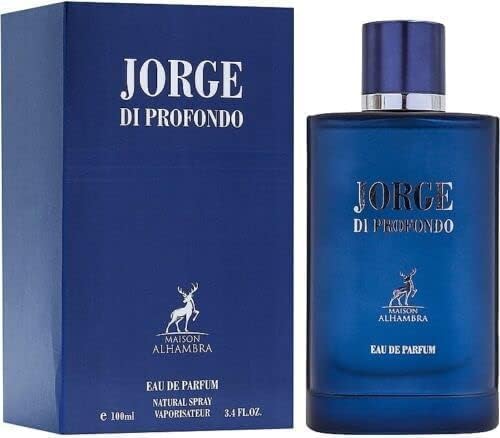 Maison Alhambra Jorge Di Profumo Deep Blue for Men - 3.4 oz EDP Spray