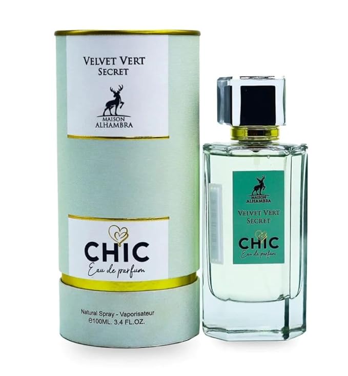 Maison Alhambra Chic Velvet Vert Secret Eau De Parfum Spray 3.4 Oz