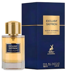 ALHAMBRA EXCLUSIF SAFFRON EAU DE PARFUM 100ml | LUXURY LONG LASTING FRAGRANCE