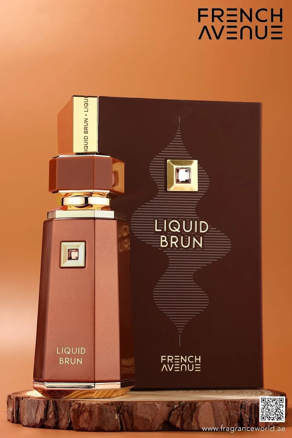 Fragrance World French Avenue Liquid Brun EDP Unisex 3.4 Fl Oz