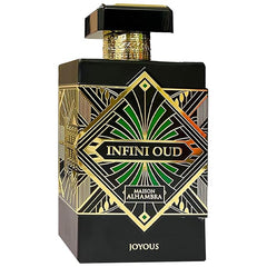 Maison Alhambra Joyous Infini Oud Eau De Parfum Spray for Unisex, 3.4 Ounce