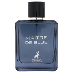 Maison Alhambra Maitre De Blue Eau De Parfum Spray for Men, 3.4 Ounce