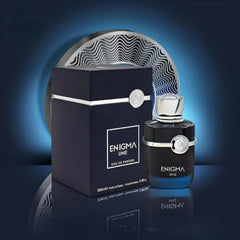 write a description. with specification in bulltes. as seo expert give me ten meta title. Enigma Une Edp 100ml